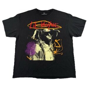 Lil Wayne T-shirt Weezy T-Shirt Men's XL Black Hip Hop Rap 2022